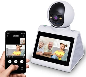 SIYZHOP Two-Way Video Pet Dog Nanny Camera, 4.3" Screen Dual-Band 5G/2.4G SIYZHOP Two-Way Video Pet Dog Nanny Camera, 4.3" Screen Dual-Band 5G/2.4G