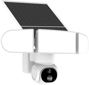 AQUZO Solar Floodlight Security Camera Wireless Outdoor AQUZO Solar Floodlight Security Camera Wireless Outdoor