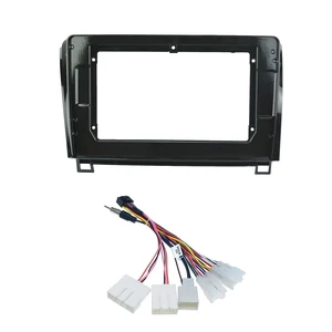 10.1 inch Car Radio Stereo in Dash Frame Fascia Panel Trim Bezel for Toyota Tundra w/Power Harness Wire 10.1 inch Car Radio Stereo in Dash Frame Fascia Panel Trim Bezel for Toyota Tundra w/Power Harness Wire