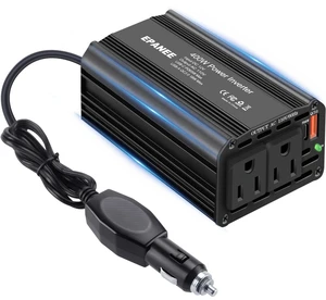 400W Power Inverters for Vehicles DC 12v to 110V AC Car Plug Adapter Outlet 400W Power Inverters for Vehicles DC 12v to 110V AC Car Plug Adapter Outlet