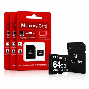64GB TF Memory Card with Adapter U3 V30 High Speed SD Card, 3 Pack 64GB TF Memory Card with Adapter U3 V30 High Speed SD Card, 3 Pack