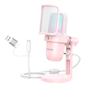 GUANER USB Condenser Microphone, Streaming Gaming Mic for PC & Podcast GUANER USB Condenser Microphone, Streaming Gaming Mic for PC & Podcast