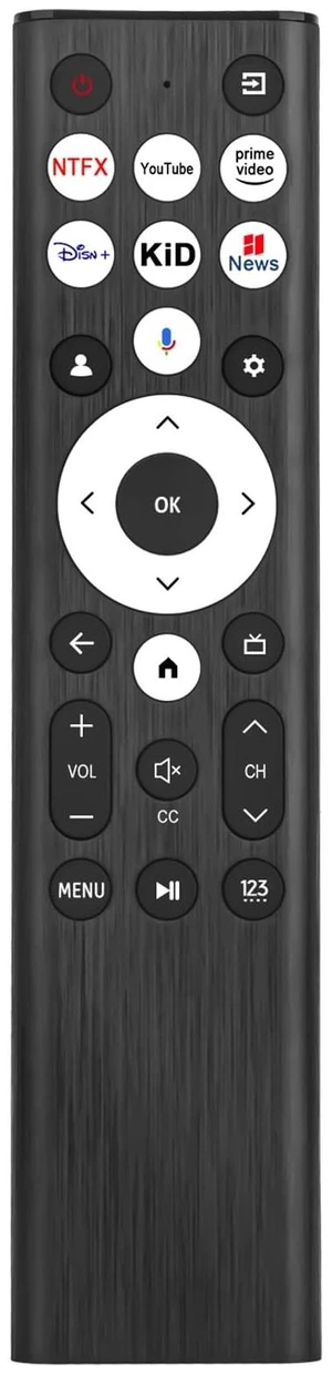 ERF6L80 Voice Remote Control Fit for Hisense U6 U7 U8 U8N U9N A7 Series ERF6L80 Voice Remote Control Fit for Hisense U6 U7 U8 U8N U9N A7 Series
