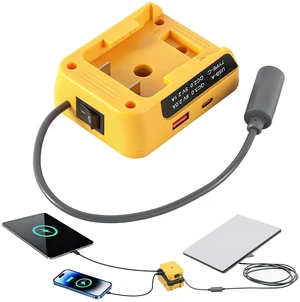 Starlink Mini Battery Adapter Compatible with DeWalt 18V-20V Max Battery to DC Plug Starlink Mini Power Supply, with Independent Button and Low Voltage Protection for Starlink mini Batteries Starlink Mini Battery Adapter Compatible with DeWalt 18V-20V Max Battery to DC Plug Starlink Mini Power Supply, with Independent Button and Low Voltage Protection for Starlink mini Batteries