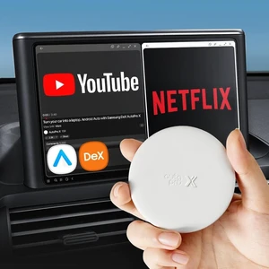 AutoPro X Android Auto Wireless Adapter Samsung DeX Box - Wireless Android Auto Adapter YouTube, ESPN, Netflix in Car Streaming Device - Use Every Google Play Store App from Your G AutoPro X Android Auto Wireless Adapter Samsung DeX Box - Wireless Android Auto Adapter YouTube, ESPN, Netflix in Car Streaming Device - Use Every Google Play Store App from Your G