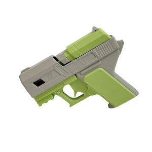 3D Printed DIY, Toy Pistol - Inspired Apple Earbud Case for AirPods 1/2/3/4, AirPods Pro & Pro 2-5 Macaron Colors (Matcha Coconut Gray, for Airpods 4) 3D Printed DIY, Toy Pistol - Inspired Apple Earbud Case for AirPods 1/2/3/4, AirPods Pro & Pro 2-5 Macaron Colors (Matcha Coconut Gray, for Airpods 4)