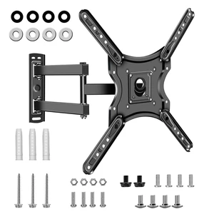 OSAGIE TV Wall Mount Full Motion 14-55 Inch, Tilt Swivel VESA Universal OSAGIE TV Wall Mount Full Motion 14-55 Inch, Tilt Swivel VESA Universal