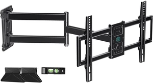 HCMOUNTING Corner TV Wall Mount Long Arm for 43-80 Inch TVs Holds 132 lbs HCMOUNTING Corner TV Wall Mount Long Arm for 43-80 Inch TVs Holds 132 lbs