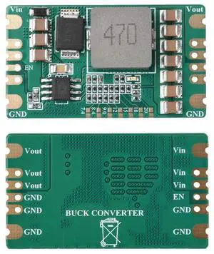 5A Adjustable Step-Down Power Module DC 5-60V to 5-20V Buck Converter Low Noise High Efficiency Stable for DIY Electronics 5A Adjustable Step-Down Power Module DC 5-60V to 5-20V Buck Converter Low Noise High Efficiency Stable for DIY Electronics