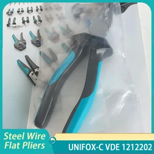 UNIFOX-C VDE 1212202 Steel Wire Flat Pliers UNIFOX-C VDE 1212202 Steel Wire Flat Pliers
