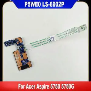 P5WE0 LS-6902P For Aspire 5750 5750G Series Power Button Board With Cable Fast Ship P5WE0 LS-6902P For Aspire 5750 5750G Series Power Button Board With Cable Fast Ship
