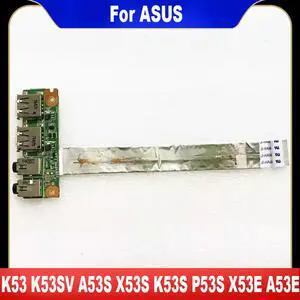 For K53 K53SV A53S X53S K53S K53SD P53S P53Sj K53E X53E A53E Laptop Audio USB Board With Cable For K53 K53SV A53S X53S K53S K53SD P53S P53Sj K53E X53E A53E Laptop Audio USB Board With Cable