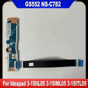GS552 NS-C782 For 3-15IIL05 3-15IML05 3-15ITL05 Power Audio SD Card Reader Bttton Board 5C50S25046 5C50S25437 GS552 NS-C782 For 3-15IIL05 3-15IML05 3-15ITL05 Power Audio SD Card Reader Bttton Board 5C50S25046 5C50S25437