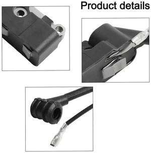 Ignition Coil Ignition Coil for 45cc 52cc and 58cc For Chainsaw Gas Powered Garden Tool Parts and Accessories Ignition Coil Ignition Coil for 45cc 52cc and 58cc For Chainsaw Gas Powered Garden Tool Parts and Accessories