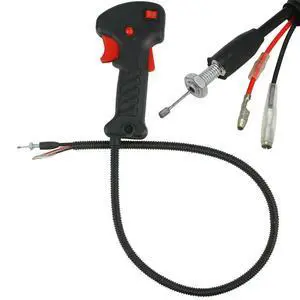 Manual Throttle Switch Assembly For Gasoline Lawn Mower Brush Cutter Trimmer Parts Replacement Handle Throttle Trigger Cable Manual Throttle Switch Assembly For Gasoline Lawn Mower Brush Cutter Trimmer Parts Replacement Handle Throttle Trigger Cable