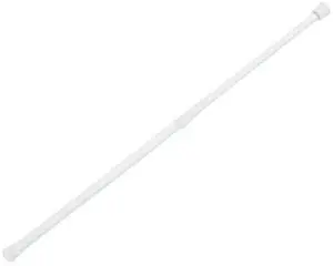 Spring Loaded Adjustable Rod for Hanging For Curtains Clothes or Cabinet in Small to Medium Sized Rooms Spring Loaded Adjustable Rod for Hanging For Curtains Clothes or Cabinet in Small to Medium Sized Rooms