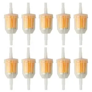 10Pcs 1/4" 6/8mm Fuel Filter For Small Engine Lawn Garden Mower Parts For For Tractors Cars Motorcycles RVs Replace Fuel Filter 10Pcs 1/4" 6/8mm Fuel Filter For Small Engine Lawn Garden Mower Parts For For Tractors Cars Motorcycles RVs Replace Fuel Filter