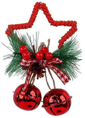 Christmas Tree Star Bell Ornament Versatile Christmas Decor Christmas Decoration Tree Ornament Multi-use Hanging Christmas Tree Star Bell Ornament Versatile Christmas Decor Christmas Decoration Tree Ornament Multi-use Hanging