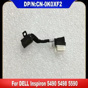 0K0XF2 For Inspiron 5490 5498 5590 Laptop DC Power Jack Harness Cable Socket Plug Charging Port 0K0XF2 For Inspiron 5490 5498 5590 Laptop DC Power Jack Harness Cable Socket Plug Charging Port