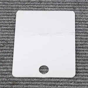Accessory Decoration Square Mirror Home Wall White Back Bathroom White back Handheld Hangable 1 Pcs Remove Accessory Decoration Square Mirror Home Wall White Back Bathroom White back Handheld Hangable 1 Pcs Remove