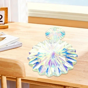 Folding Fans Iridescent Fans Hanging Party Rainbow Replacement Resuable Round Shine Spare Parts Wedding Folding Fans Iridescent Fans Hanging Party Rainbow Replacement Resuable Round Shine Spare Parts Wedding