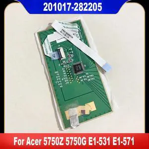 201017-282205 For 5750 5750G E1-531 E1-571 7560 NV55S 5741 5740 Touchpad Mouse Button Board PK090009K00 201017-282205 For 5750 5750G E1-531 E1-571 7560 NV55S 5741 5740 Touchpad Mouse Button Board PK090009K00