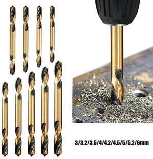 Upgrade Your Drilling Equipment with 9pcs HSS Double Headed Auger Drill Bits for Stainless Steel Iron and More Upgrade Your Drilling Equipment with 9pcs HSS Double Headed Auger Drill Bits for Stainless Steel Iron and More