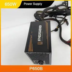 P650B 650W ATX 12V 50-60Hz Active PFC Power Supply P650B 650W ATX 12V 50-60Hz Active PFC Power Supply