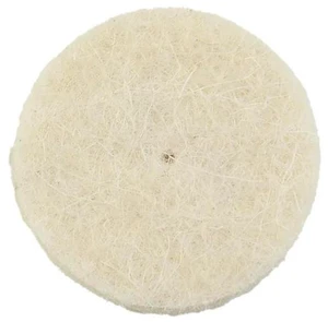 50 Wool Felt Polishing Wheels 25mm for Rotary Tools with 2 Mandrels Designed for Automotive Pipe and Stainless Steel Finishing 50 Wool Felt Polishing Wheels 25mm for Rotary Tools with 2 Mandrels Designed for Automotive Pipe and Stainless Steel Finishing