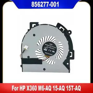 856277-001 For X360 M6-AQ 15-AQ 15T-AQ Laptop CPU Cooling Fan Cooler Fan 856277-001 For X360 M6-AQ 15-AQ 15T-AQ Laptop CPU Cooling Fan Cooler Fan