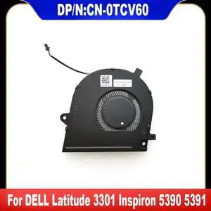 0TCV60 For Latitude 3301 Inspiron 5390 5391 Laptop Cooling Fan Cooler Fan Heatsink Radiator CN-0TCV60 TCV60 0TCV60 For Latitude 3301 Inspiron 5390 5391 Laptop Cooling Fan Cooler Fan Heatsink Radiator CN-0TCV60 TCV60