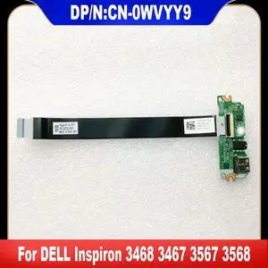 0WVYY9 For Inspiron 3468 3467 3567 3568 Laptop USB Audio Board With Cable 16A07-1 0WVYY9 For Inspiron 3468 3467 3567 3568 Laptop USB Audio Board With Cable 16A07-1