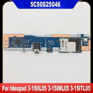 GS552 NS-C782 5C50S25046 For 3-15IIL05 3-15IML05 3-15ITL05 Laptop Power Audio SD Card Reader Button Board GS552 NS-C782 5C50S25046 For 3-15IIL05 3-15IML05 3-15ITL05 Laptop Power Audio SD Card Reader Button Board