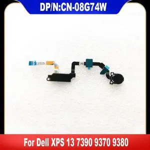 08G74W For XPS 13 7390 9370 9380 Laptop Fingerprint Reader Button Board Module Power Button 08G74W For XPS 13 7390 9370 9380 Laptop Fingerprint Reader Button Board Module Power Button