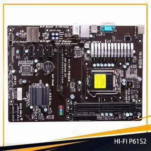 HI-FI P61S2 H61 LGA 1155 DDR3 USB 2.0 ATX Motherboard Fast Ship HI-FI P61S2 H61 LGA 1155 DDR3 USB 2.0 ATX Motherboard Fast Ship