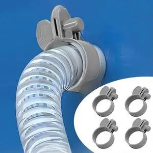 For Swimming Pool Maintenance Pool Hose Clamps Plastic Hose Clips Secure Pool Hose Connections Robust Plastic Material For Swimming Pool Maintenance Pool Hose Clamps Plastic Hose Clips Secure Pool Hose Connections Robust Plastic Material