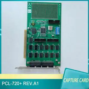 PCL-720+ REV.A1 I/O Count Card ISA Bus Non Isolated 64-Channel Digital IO Card PCL-720+ REV.A1 I/O Count Card ISA Bus Non Isolated 64-Channel Digital IO Card