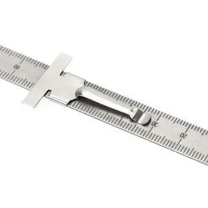 Stainless Steel Wedge Taper Ruler for Bore Measuring and Aperture Reading with Simple Structure and Standard Reading Stainless Steel Wedge Taper Ruler for Bore Measuring and Aperture Reading with Simple Structure and Standard Reading
