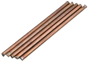 Brass Rod Copper Rod Industrial Solid 100mm Length 4mm Diameter 99.9% Copper l Rod Pure Copper Brass Rod Copper Rod Industrial Solid 100mm Length 4mm Diameter 99.9% Copper l Rod Pure Copper