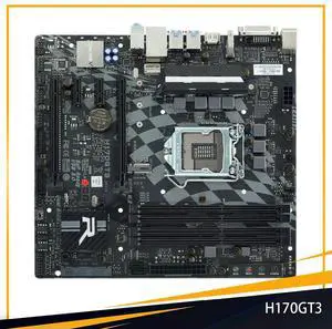 H170GT3 H170 LGA 1151 DDR4 USB 3.0 USB 2.0 Micro ATX Motherboard H170GT3 H170 LGA 1151 DDR4 USB 3.0 USB 2.0 Micro ATX Motherboard