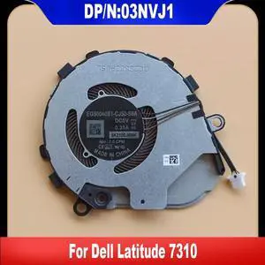 03NVJ1 For Latitude 7310 Laptop Cooling Fan Cooler Fan Heatsink Radiator EG50040S1-CJ50-S9A 3NVJ1 CN-03NVJ1 03NVJ1 For Latitude 7310 Laptop Cooling Fan Cooler Fan Heatsink Radiator EG50040S1-CJ50-S9A 3NVJ1 CN-03NVJ1