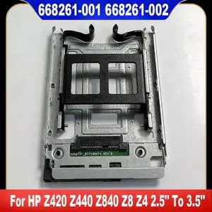 668261-001 668261-002 For Z420 Z440 Z840 Z8 Z4 Hard Drive SAS SATA SSD Drive Caddie 2.5" To 3.5" Adapter Bracket Fast Ship 668261-001 668261-002 For Z420 Z440 Z840 Z8 Z4 Hard Drive SAS SATA SSD Drive Caddie 2.5" To 3.5" Adapter Bracket Fast Ship