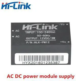 High precision power supply module 220v 12v 3w voltage-stabilizing isolating switch power supply module hlk-pm12 High precision power supply module 220v 12v 3w voltage-stabilizing isolating switch power supply module hlk-pm12