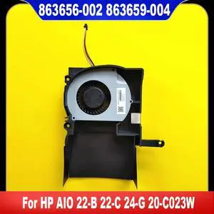 863656-002 863659-004 For AIO 22-B 22-C 24-G 20-C023W Cooling Fan Cooler Fan Heatsink Radiator 863656-002 863659-004 For AIO 22-B 22-C 24-G 20-C023W Cooling Fan Cooler Fan Heatsink Radiator