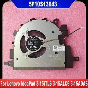 5F10S13943 For 3-15ITL6 3-15ALC6 3-15ADA6 3-15 V15 G2-ITL Laptop Cooling Fan Cooler Fan 5F10S13943 For 3-15ITL6 3-15ALC6 3-15ADA6 3-15 V15 G2-ITL Laptop Cooling Fan Cooler Fan