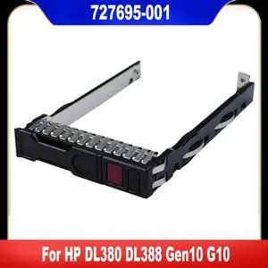 727695-001 2.5 For DL380 DL388 Gen10 G10 Hard Drive HDD Caddy 727695-001 2.5 For DL380 DL388 Gen10 G10 Hard Drive HDD Caddy