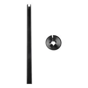 Aesthetic Upgrade 4PCs Black PVC Radiators Cover Set Designed to Conceal Heating or Drainage Pipes Effortlessly Aesthetic Upgrade 4PCs Black PVC Radiators Cover Set Designed to Conceal Heating or Drainage Pipes Effortlessly