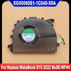 EG50060S1-1C040-S9A For MateBook D15 2022 BoDE-WFH9 CPU Laptop Cooling Fan Cooler Fan Heatsink Radiator EG50060S1-1C040-S9A For MateBook D15 2022 BoDE-WFH9 CPU Laptop Cooling Fan Cooler Fan Heatsink Radiator