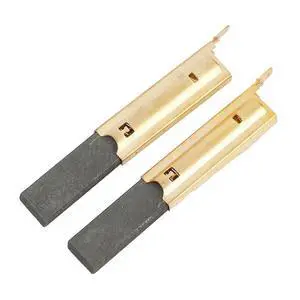Part Carbon Brush Repair Tool Washing Machine 1 Set(2 Pcs) 5x13.5x39.6mm Dark Gray Gold Motor Inserts Power Tool Part Carbon Brush Repair Tool Washing Machine 1 Set(2 Pcs) 5x13.5x39.6mm Dark Gray Gold Motor Inserts Power Tool