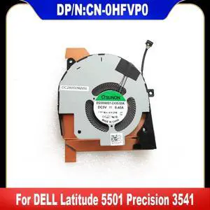 0HFVP0 For Latitude 5501 Precision 3541 Cooling Fan CN-0HFVP0 HFVP0 0HFVP0 For Latitude 5501 Precision 3541 Cooling Fan CN-0HFVP0 HFVP0